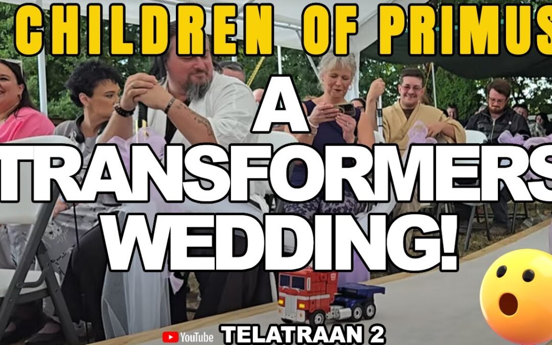 A Transformers Wedding!!! #transformers #childrenofprimus #toys #wedding #specialday #roboson