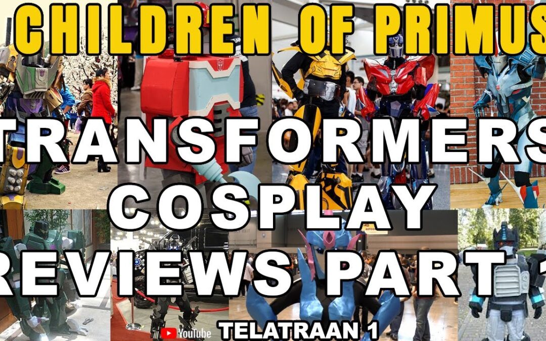 Transformers Cosplay/Halloween Reviews Part 1 #transformers #childrenofprimus #cosplay #halloween