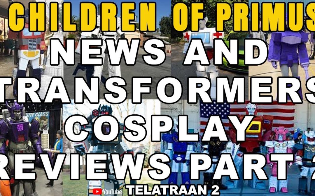 Transformers Cosplay/Halloween Reviews Part 2 #transformers #childrenofprimus #cosplay #halloween