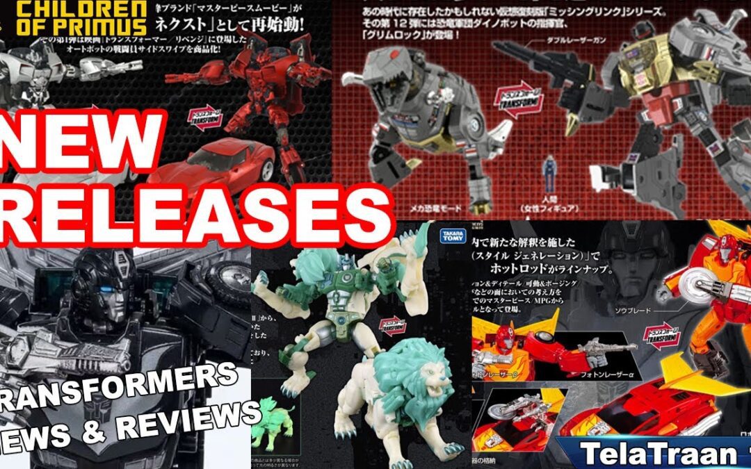 Transformers News – Masterpiece Sideswipe, Missing Link Grimlock, MPG Hot Rod and Flash Lio Convoy