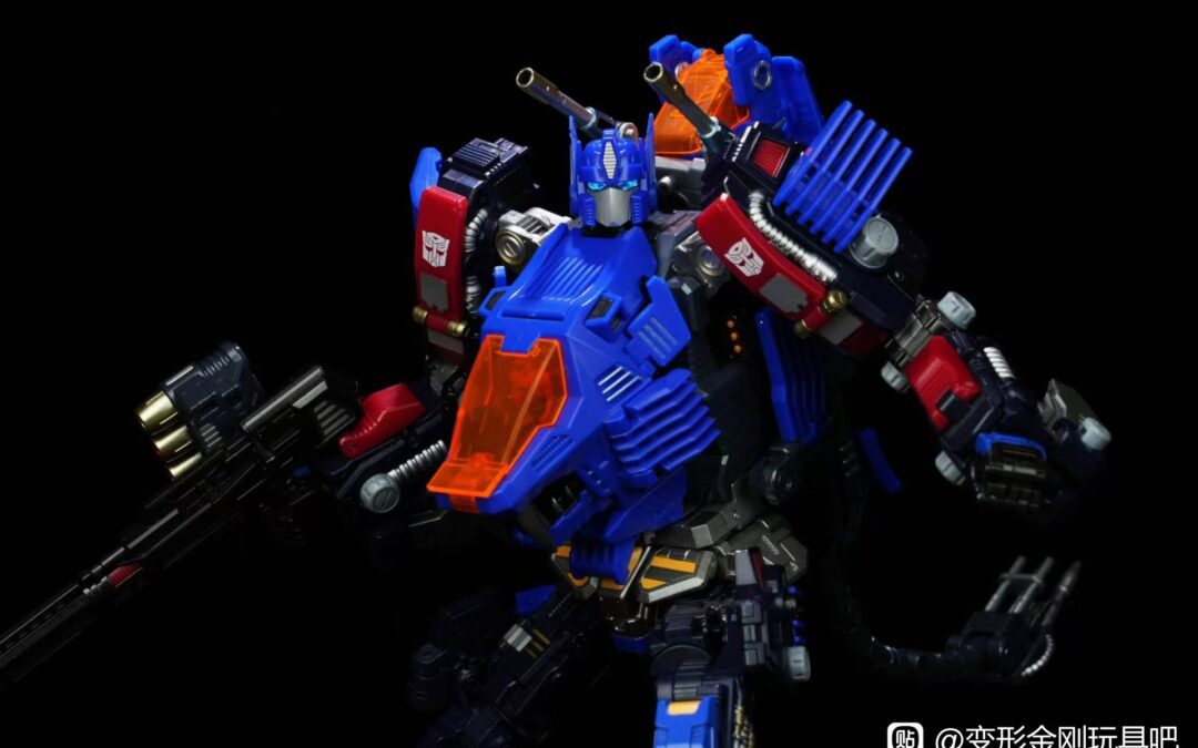 Takara Tomy Synegenex Transformers x Zoids x Diaclone Shield-D Prime In-Hand Images