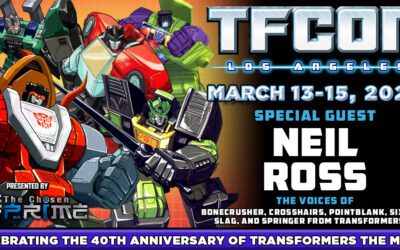 Transformers voice actor Neil Ross to attend TFcon Los Angeles 2026