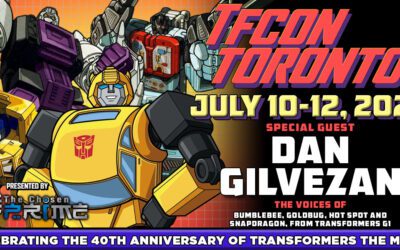 Transformers voice actor Dan Gilvezan to attend TFcon Toronto 2026