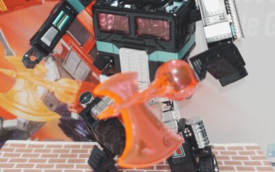 Takara Tomy Missing Link C-01N Nemesis Prime In-Hand Images