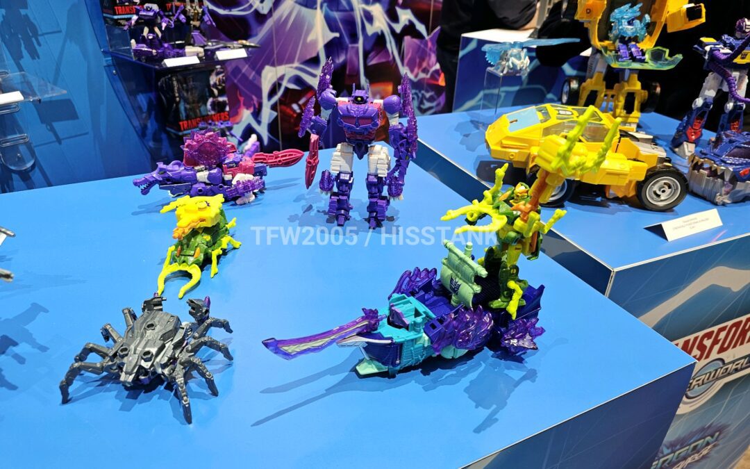Toy Fair 2025 – Hasbro Booth Part 2: Cyberworld Reveals