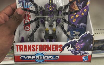 Transformers Cyberworld Armored Cyber Changers Airachnid Found At US Retail