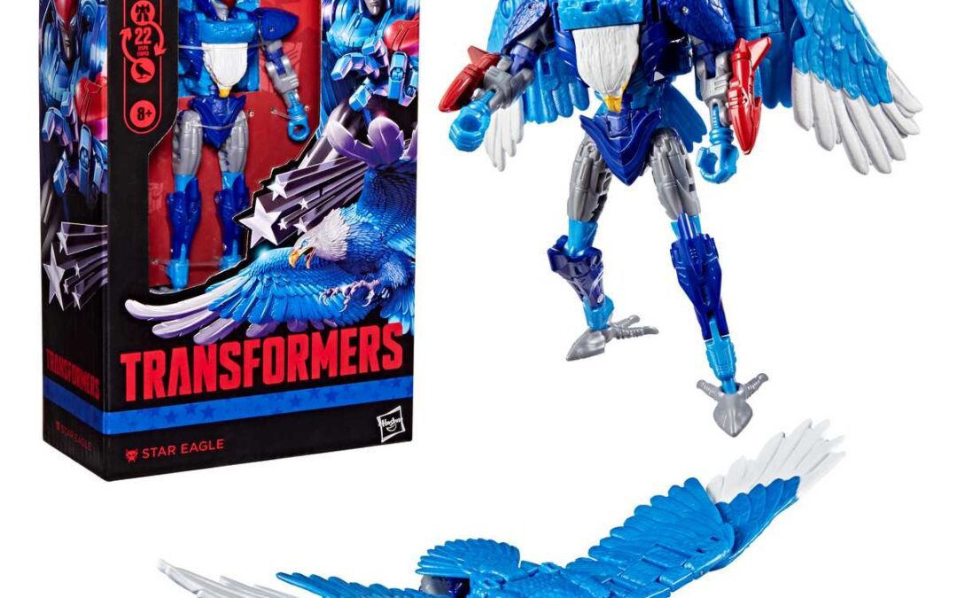 Transformers Deluxe Class Star Eagle Official Stock Images