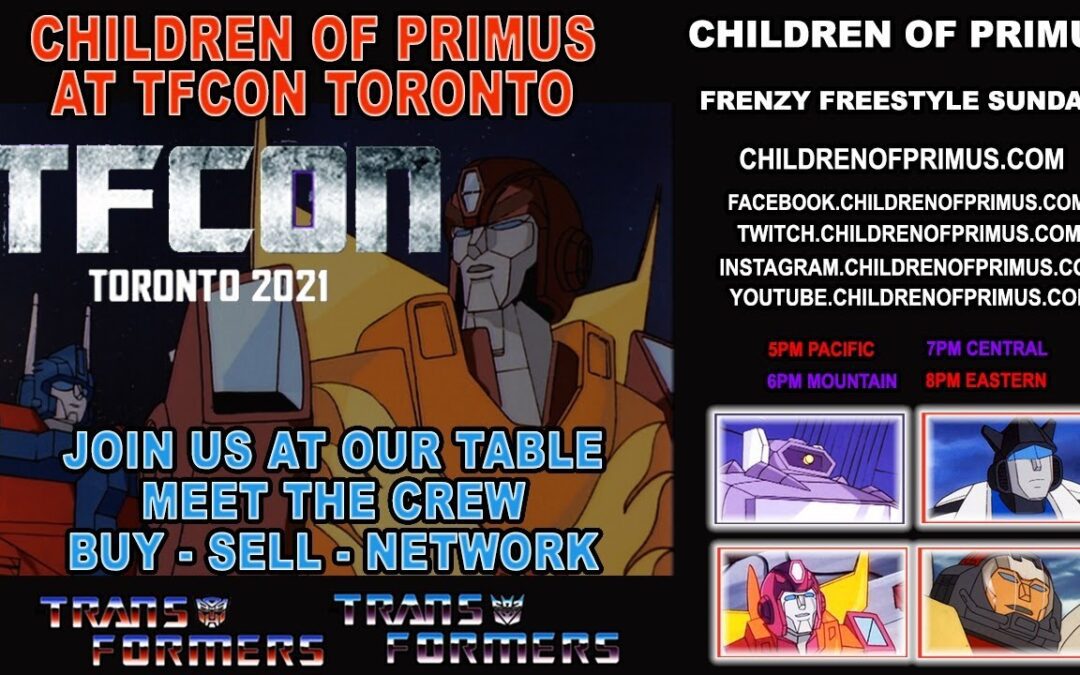 Frenzy Freestyle Sundays – TFCON TORONTO DEC 10, 11, 12 – Children of Primus
