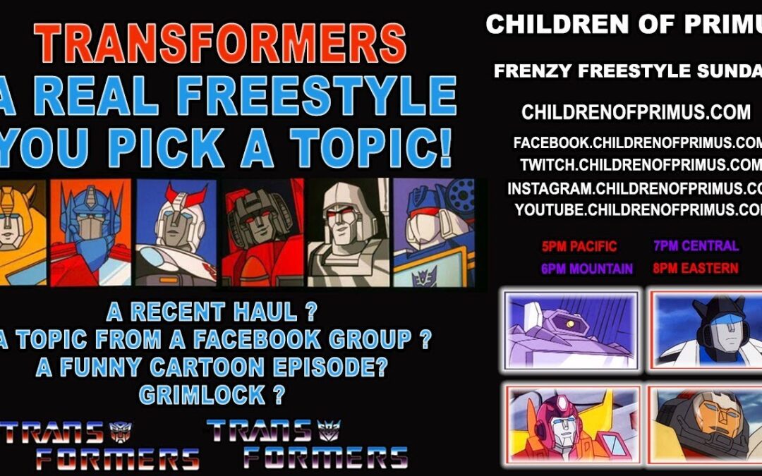 SHOW CHANGE – Frenzy Freestyle Sundays – A REAL FREESTYLE – Children of Primus
