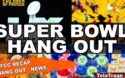 SUPER BOWL 2026 HANG OUT and AFCC Recap #superbowl #transformers