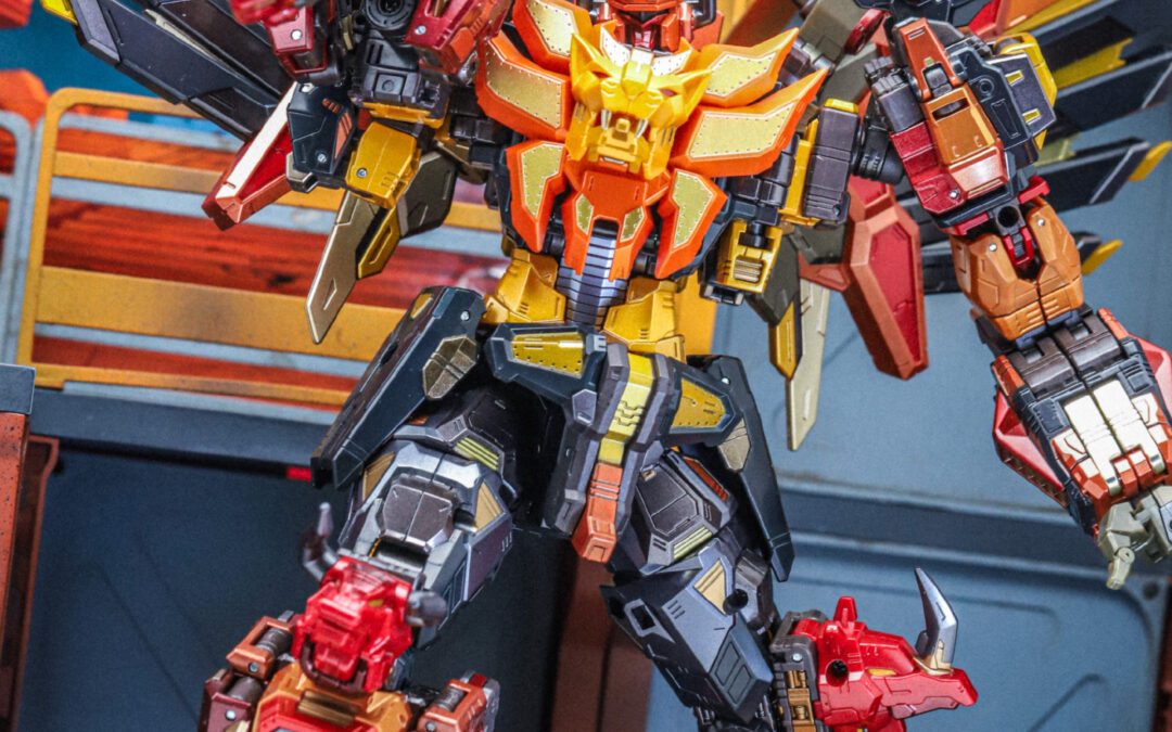 Takara Tomy T-Spark Adamas Machina AM-T02 Predaking In-Hand Images