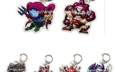 E-Hobby Exclusive New Transformers SD Acrylic Keychains & Stands And Can Badges
