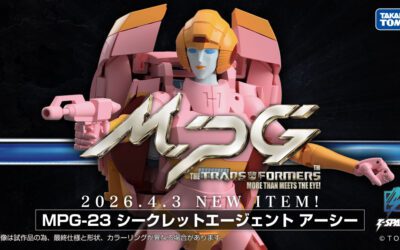 Transformers MPG-23 Secret Agent Arcee First Look