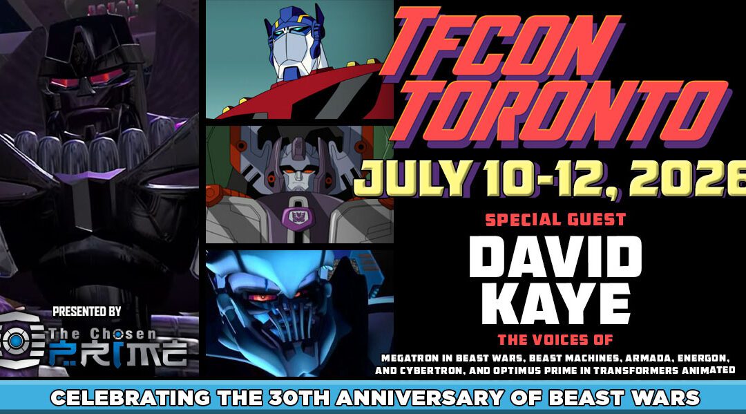 Transformers voice actor David Kaye to attend TFcon Toronto 2026