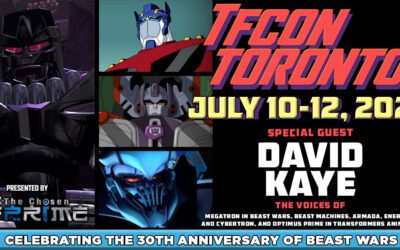 Transformers voice actor David Kaye to attend TFcon Toronto 2026