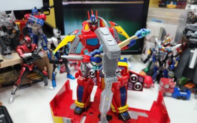 Takara Tomy Synergenex Series Macross 7 x Transformers Basara Prime In-Hand Images