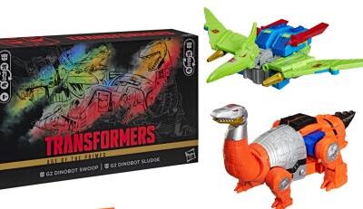 Transformers Age Of Primes Wave 5 Voyager And Generations Selects G2 Swoop & Sludge Out In Canada