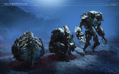 Transformers Rise Of The Beasts Double Punch And “Combiner” Scorponok Concept Art By Eddie Del Rio