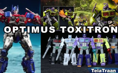 Optimus Prime and Toxitron #transformers