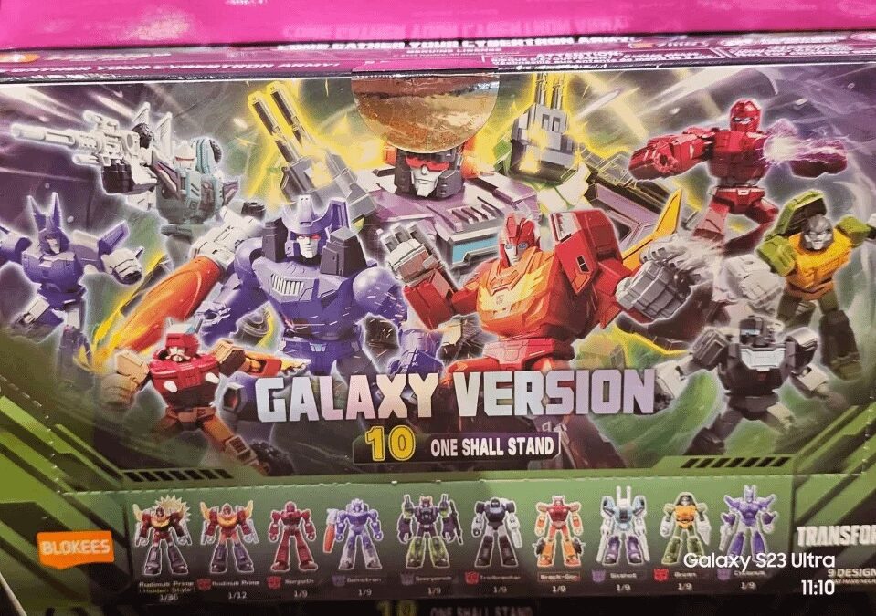 Blokees Transformers Galaxy Version Wave 10 “One Shall Stand” First Look