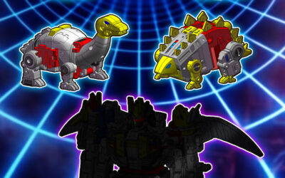 Dr Wu DW-E66 & DW-E67 Tanystropheus & Stegosaurus (Micromaster Scale Sludge & Snarl) Color Renders