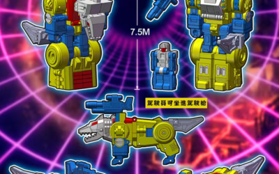 Dr. Wu DW-HC01 Wolfman (Micromaster Scale Headmaster Weirdwolf) Color Renders