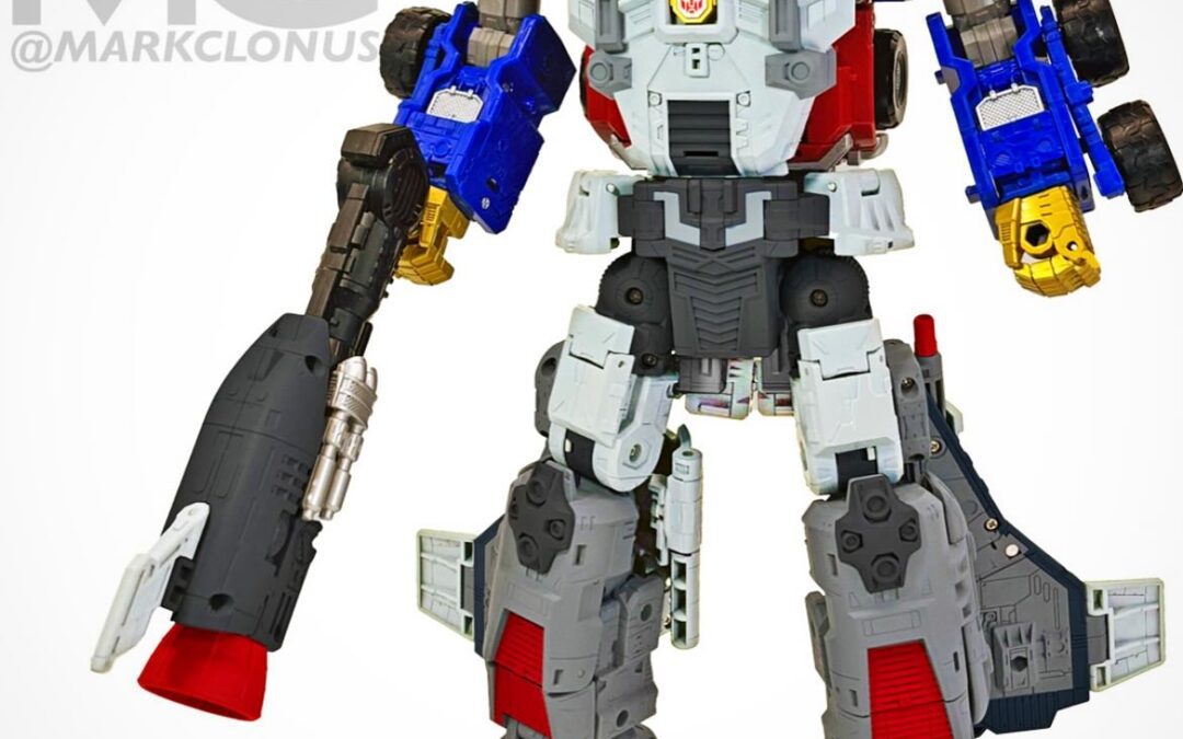 Age Of The Primes Commander Armada Jetfire New Images – Combined Mode First Look!