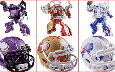 NFL x Transformers Wave 2 Official Stock Images