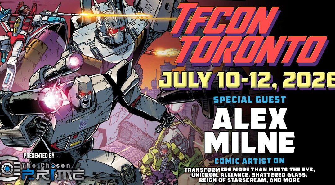 Transformers artist Alex Milne to attend TFcon Toronto 2026