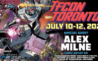 Transformers artist Alex Milne to attend TFcon Toronto 2026