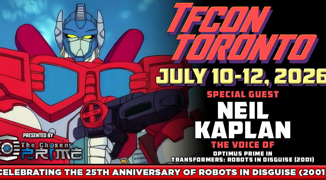 Transformers voice actor Neil Kaplan to attend TFcon Toronto 2026
