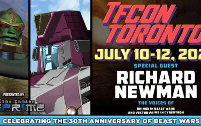 Transformers voice actor Richard Newman to attend TFcon Toronto 2026