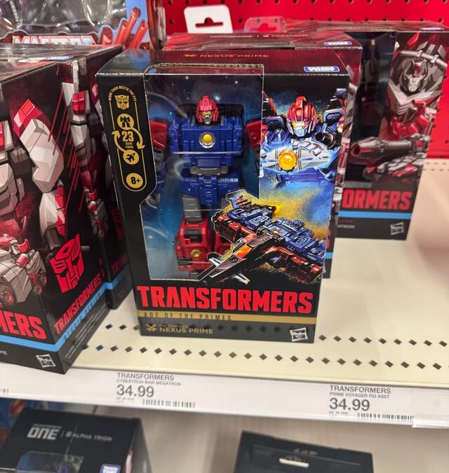Transformers Age Of The Primes Wave 5 Voyager Nexus Prime & Armada Sideways Found At US Retail