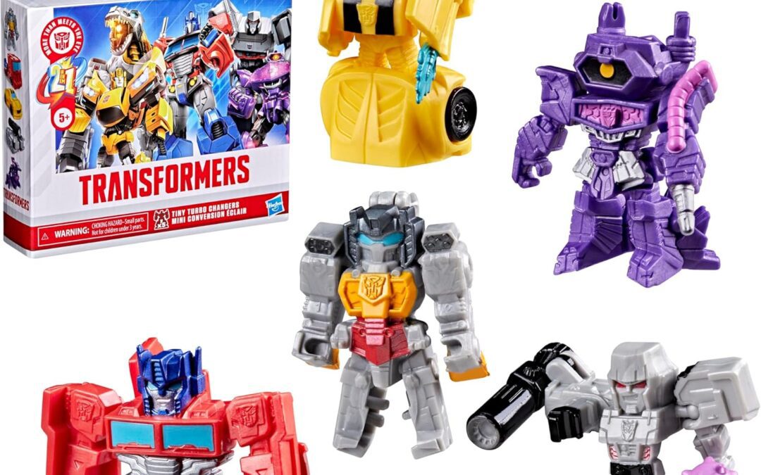 Transformers Core Tiny Turbo Changers 5-Pack Images