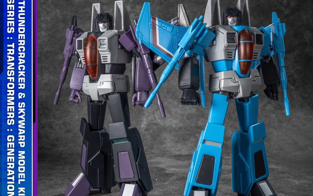 Yolopark AMK Transformers G1 Thundercracker & Skywarp 2-Pack Official Images