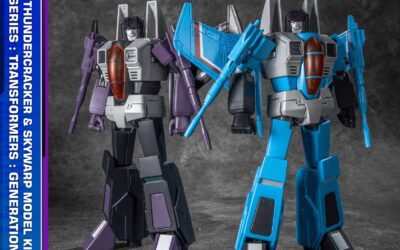 Yolopark AMK Transformers G1 Thundercracker & Skywarp 2-Pack Official Images