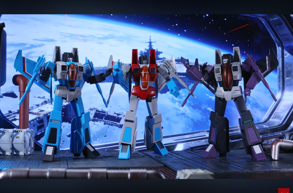 Yolopark AMK Transformers G1 Thundercracker & Skywarp 2-Pack New Promotional Videos