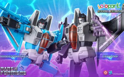 Yolopark Transformers AMK G1 Skywarp & Thundercracker 2-Pack