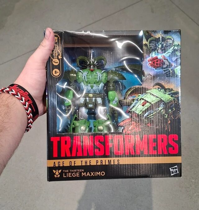 Age of the Primes Leader Class Liege Maximo out at US Retail