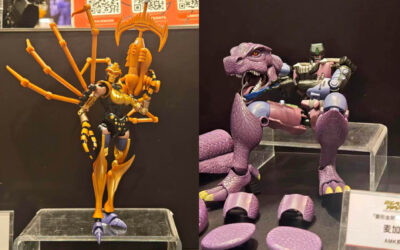 Yolopark Transformers AMK Series Beast Wars Megatron & Blackarachnia Color Prototypes