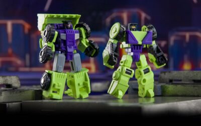 Dr Wu DW ES07 Cyber Shovel Loader & DW ES08 Cyber Bulldozer (War Within Scrapper & Scavenger) Color Prototypes