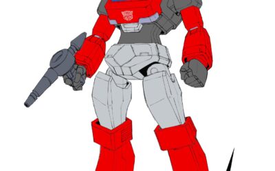Flame Toys Furai Model Ironhide G1 Ver. Color Sketches