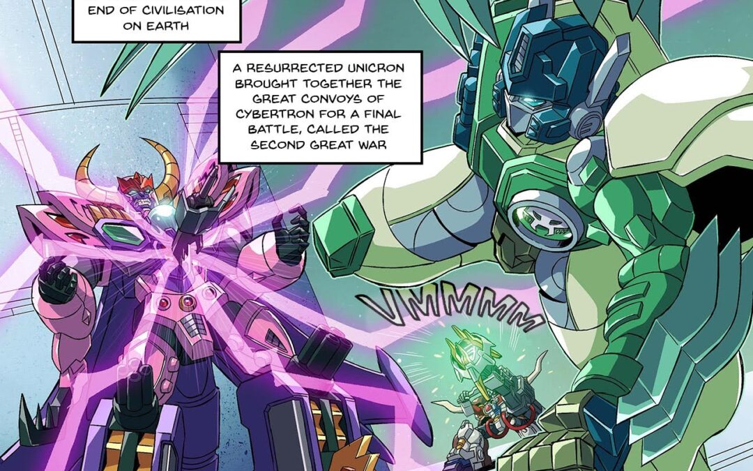 Takara Tomy New Legends Lio Convoy Legendary Green Ver. Web Manga/Comic English Translation