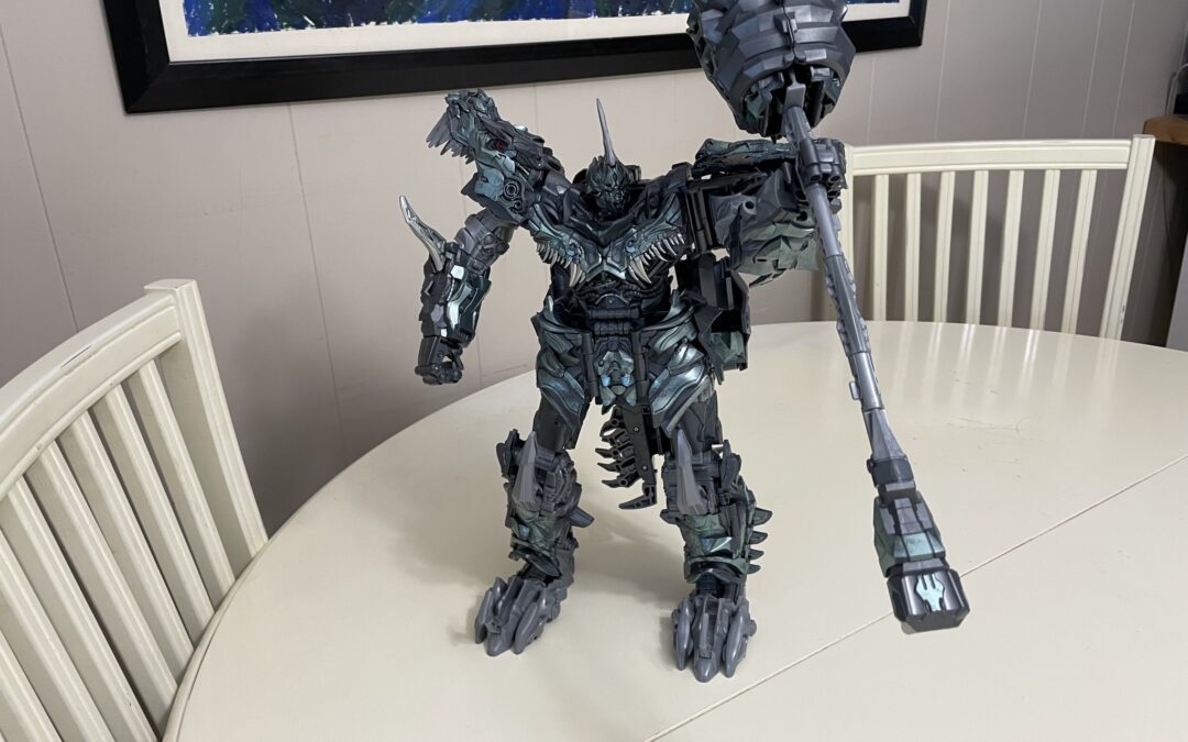 Studio Series Titan Age Of Extinction Grimlock In-Hand Images
