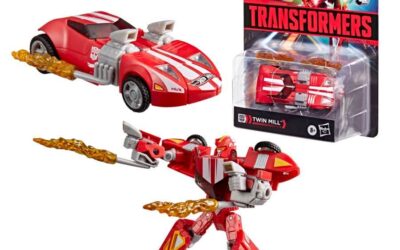 Hot Wheels x Transformers Twin Mill (Red) Stock Images