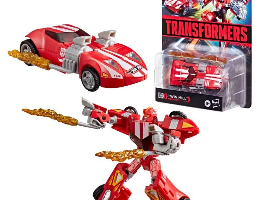 Hot Wheels x Transformers Twin Mill (Red) Stock Images