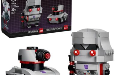Lego Brickheadz Transformers Megatron First Look