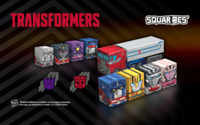 Officially Licensed Transformers Squaroes Deck Boxes