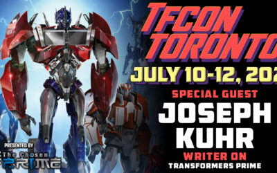 Transformers writer Joseph Kuhr to attend TFcon Toronto 2026