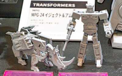 Takara Tomy Transformers MPG-24 Ramhorn & Eject Prototypes